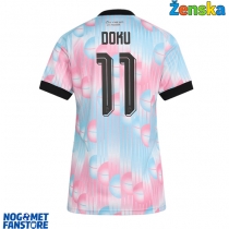 Belgija Jeremy Doku #11 Gostujuci Dres za Ženska SP 2026 Kratak Rukav